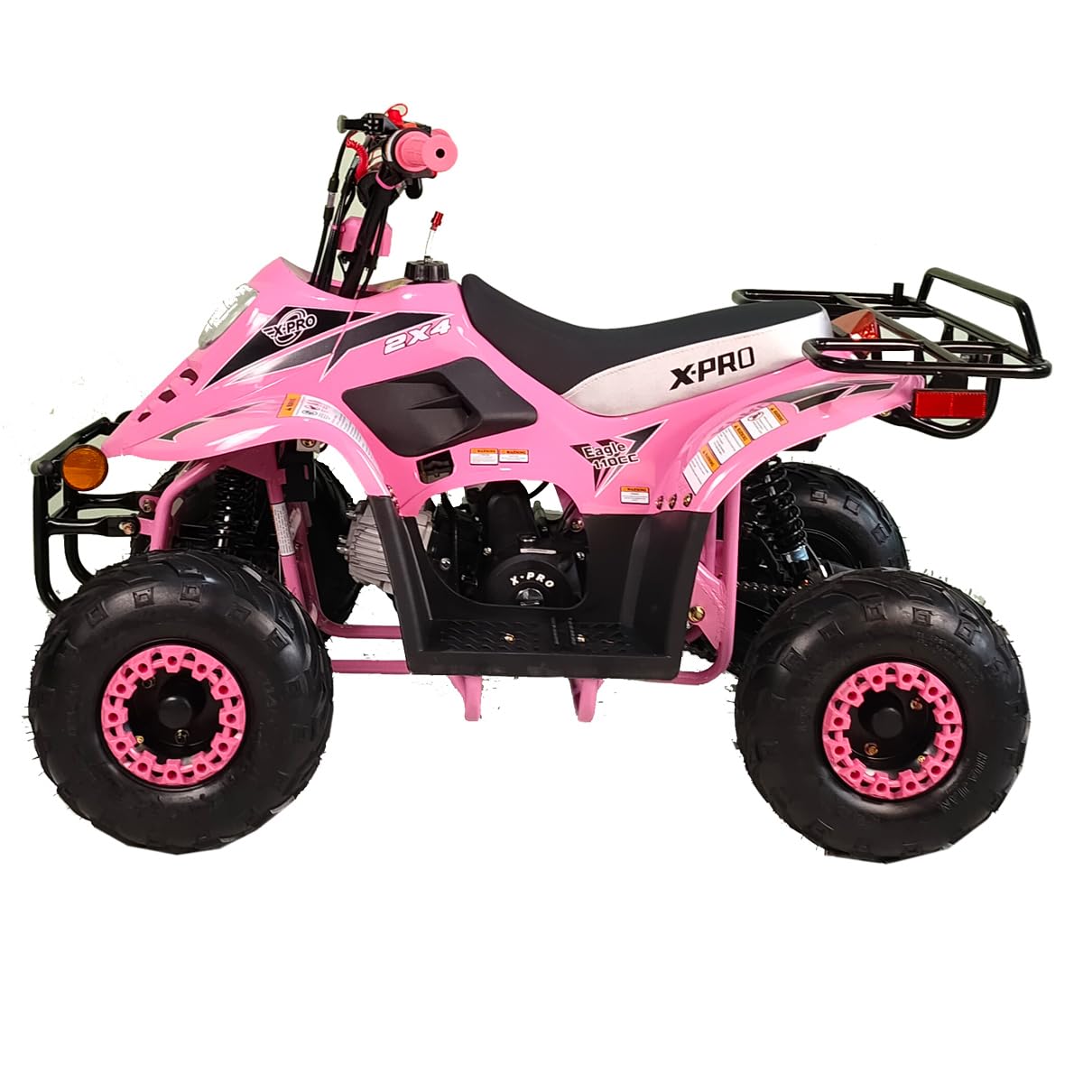 Amazon.com: X-PRO 110cc Kids ATV Quad Youth ATVs 4 Wheels (Pink